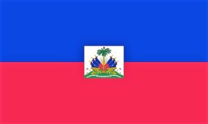 Die haitianische Flagge
