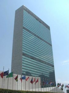 Hauptquartier der Vereinten Nationen. (Quelle: User PerryPlanet-/Wikimedia Commons)