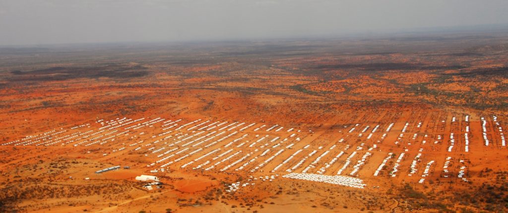 Ein riesiges Flüchtlingslager in Äthiopien an der Grenze zu Somalia. (Quelle: Dietmar Roller)