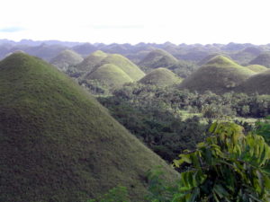 Die "Chocolate Hills". (Quelle: Christoph Dehn)