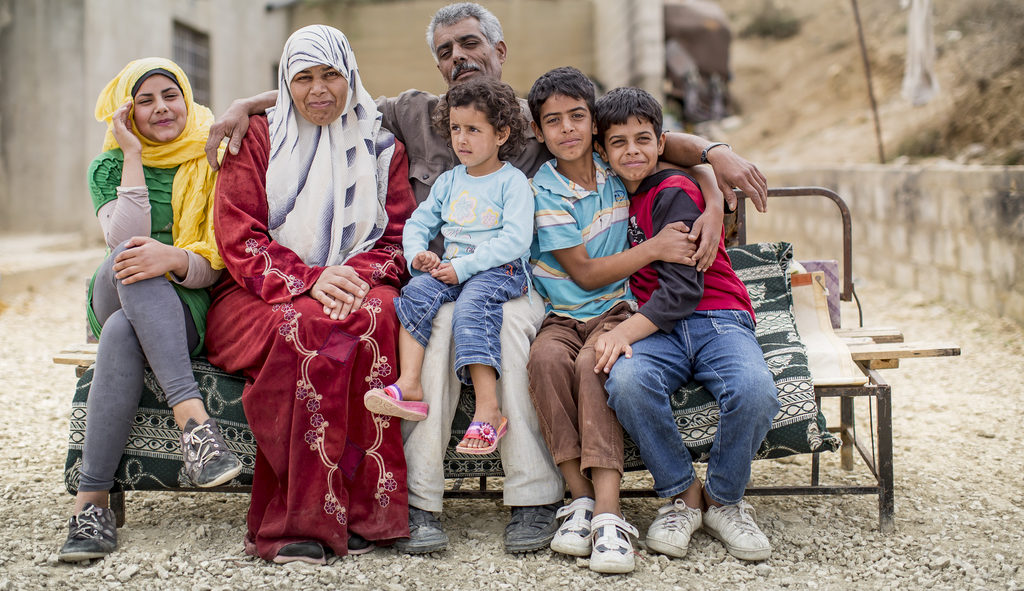Eine syrische Familie. (Quelle: Jakob Studnar)