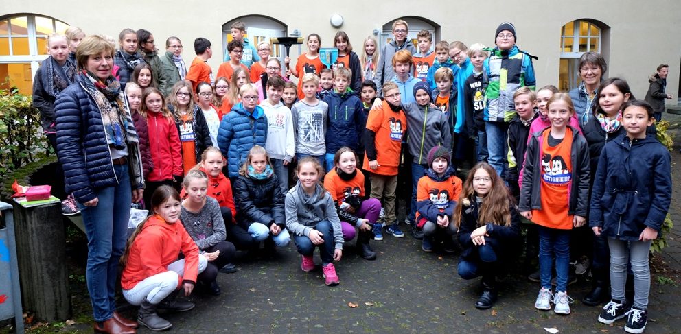 Die Action!Kidz des Bündener Gymnasiums Am Markt. (Quelle: privat)